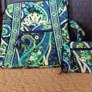 Vera Bradley Crossbody with Matching Wallet